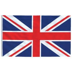 Greatstore brit alumínium zászló és rúd 5,55 m