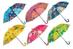 Teddies Esernyő 66cm fém/műanyag - vegyes színekben