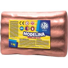 Astra sütő modellező masszát MODELINA 1kg csokoládé, 304118006