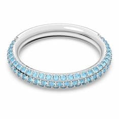 Swarovski Gyönyörű gyűrű kék Swarovski kristályokkal Stone 5642903 (Kerület 55 mm)