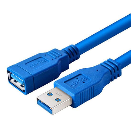 Northix USB 3.0 hosszabbítókábel – dugaszoló aljzattól – 1,0 méter