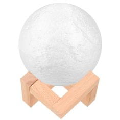 Northix Hold lámpa állvánnyal - 3D - Fehér 