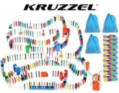 Kruzzel Fa dominó színes 1080 db Kruzzel 9397