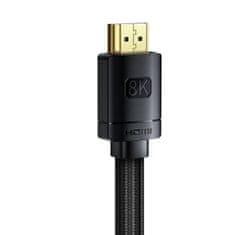 BASEUS High Definition kábel HDMI 2.1 8K 3m, fekete