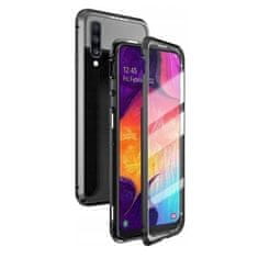 MG Magnetic Full Body Glass mágneses tok iPhone 14 Pro Max, fekete