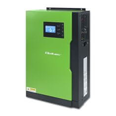 Qoltec Hibrid off-grid napelemes inverter 3.5kW | 100A | 24V | MPPT | Sinus