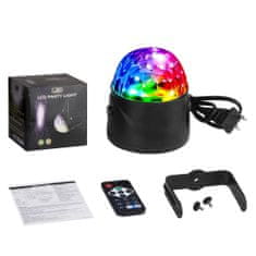 MG Disco Ball projektor + távirányító, fekete