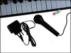 Lean-toys Orgonák Billentyűzet + mikrofon Tápegység MQ-810 MP3