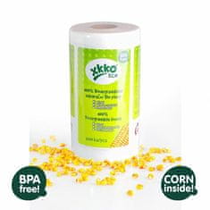 XKKO ECO - 100% biológiailag lebontható pelenkák - 200db / tekercs (30x19cm / 1db)
