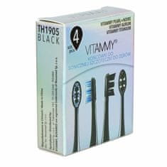 Vitammy PEARL + Fekete fogkefe-cserék