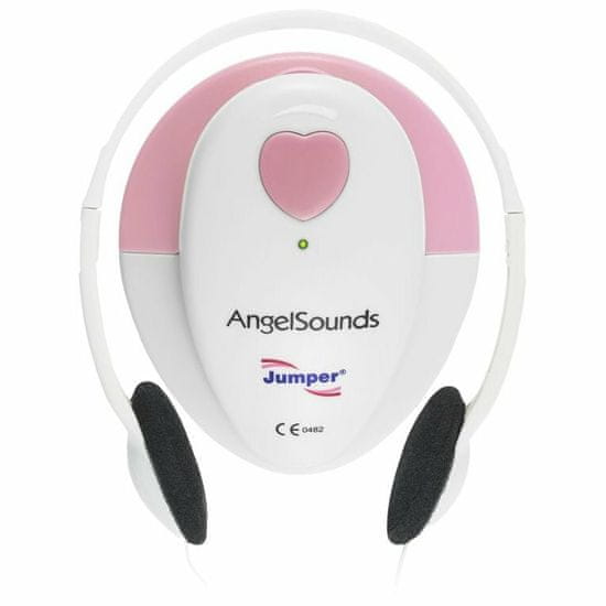 AngelSounds AngelSouns JPD 100S Prenatális lehallgatás, fehér / rózsaszín