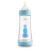 Perfect 5, Anticolic Baby palack, 300ml, kék, 4m +