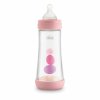 Perfect 5, Anticolic Baby palack, 300ml, rózsaszín, 4m +