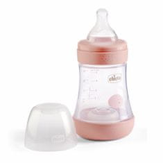 Chicco Perfect 5, Anticolic Baby palack, 150 ml, rózsaszín, 0m +