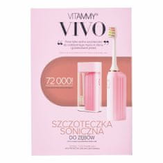 Vitammy VIVO Pink Sonic fogkefe tokkal, rózsaszín