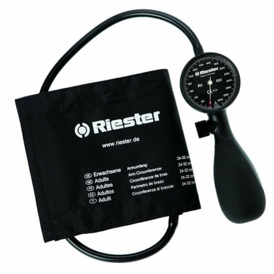 Novama RIESTER R1 SHOCK - PROOF 1250-154, Ambuláns óranyomásmérő fekete számlappal