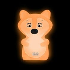 Chicco SOFT LAMP, Szilikon éjszakai lámpa - Fox