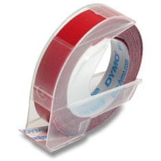 Dymo Eredeti szalagok Omega 9 mm x 3 m-es címkekészítőhöz, piros színben