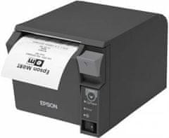 Epson Thermo TM-T70II,sötét,soros+USB,tápegység