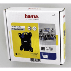 Hama fali tartó TV/monitor XS, 100x100, dönthető, billenő