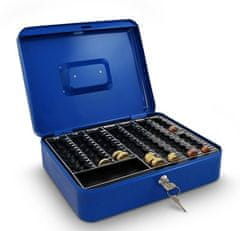Bituxx EURO kazettás fém pénztárgép kék kulccsal