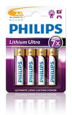 PHILIPS AA Ultra lítium akkumulátorok - 4db