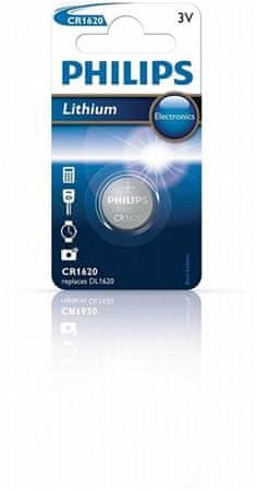 PHILIPS akkumulátor CR1620 - 1db