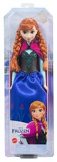 Disney Frozen baba Anna kék és fekete ruhában HLW46