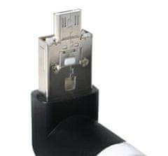 Iso Trade Mini ventilátor microUSB fekete ISO 5770