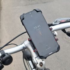 Trizand Mobiltelefon tartó kerékpár kormányra ALU Fekete Trizand 18313