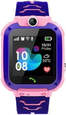 Giewont Gyermek Okosóra Sim Sos Gw510-1 Pink Smartwatch