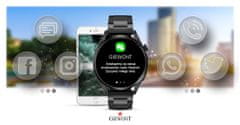 Giewont Okosóra Gw450-1 Fekete + Fekete Szilikon Szíj Smartwatch