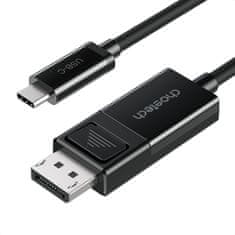 Choetech kábel DisplayPort / USB-C 1.8m, fekete