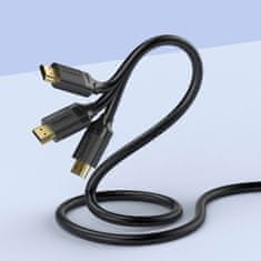 Choetech XHH-TP20 kábel HDMI 2.1 8K 2m, fekete