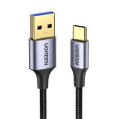 Ugreen US187 kábel USB 3.0 / USB-C 3A 2m, fekete