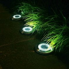 master LED 4x Napelemes kerti lámpa 16x LED földbe szúrható IP54