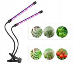 Dexxer LED lámpa csipeszel növénytermesztéshez