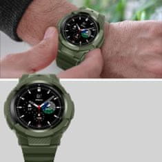 Tech-protect Scout Silicone szíj Samsung Galaxy Watch 4 / 5 / 5 Pro / 6, black