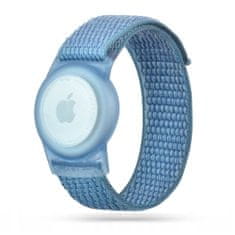 Tech-protect Nylon szíj Apple AirTag, kék