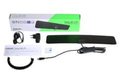 Evolveo Xany 2B LTE, 43dBi aktív szobaantenna DVB-T/T2, LTE szűrővel