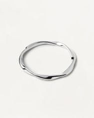 PDPAOLA Minimalista ezüst gyűrű SPIRAL Silver AN02-804 (Kerület 50 mm)