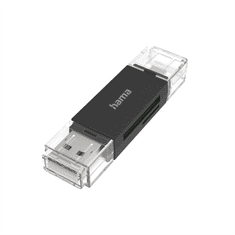 Hama USB OTG kártyaolvasó, USB-A/mikro USB 2.0