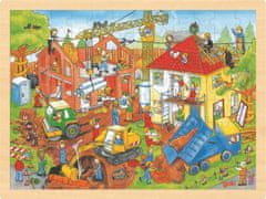 Goki Fa puzzle Az építkezésen 96 db