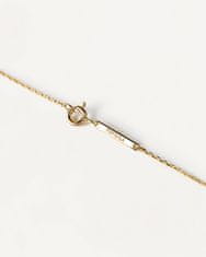PDPAOLA Gyönyörű aranyozott nyaklánc "M" betű LETTERS CO01-524-U (lánc, medál)