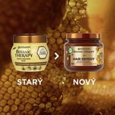 Garnier Regeneráló maszk sérült hajra Botanic Therapy Honey Treasure (Hair Remedy) 340 ml