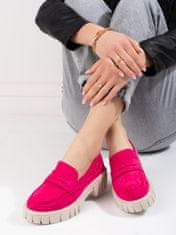 Amiatex Női félcipő 92148 + Nőin zokni Gatta Calzino Strech, rózsaszín árnyalat, 40