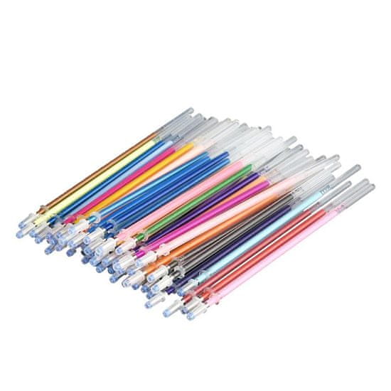 Northix 48x gél toll - különböző színekben