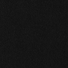 Eurofirany Jersey lepedő elasztikus D91 120x200 cm, Magasság: 25 cm Fekete
