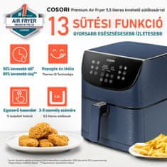 Cosori Premium Forrólevegős Sütő (Kék) CP158-AF-RXL