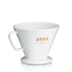 Kela Porcelán kávéfilter Excelsa L fehér KL-12492